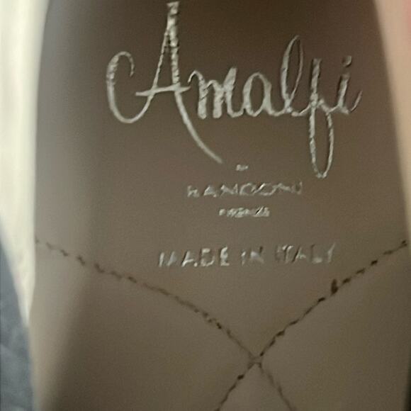 Amalfi by Rangoni Isole Womens Sz 12.5 Brown Leather Chelsea Ankle Bootie - Picture 3 of 10